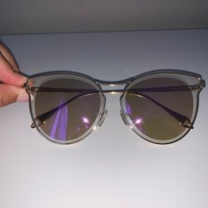 Gold sunglasses